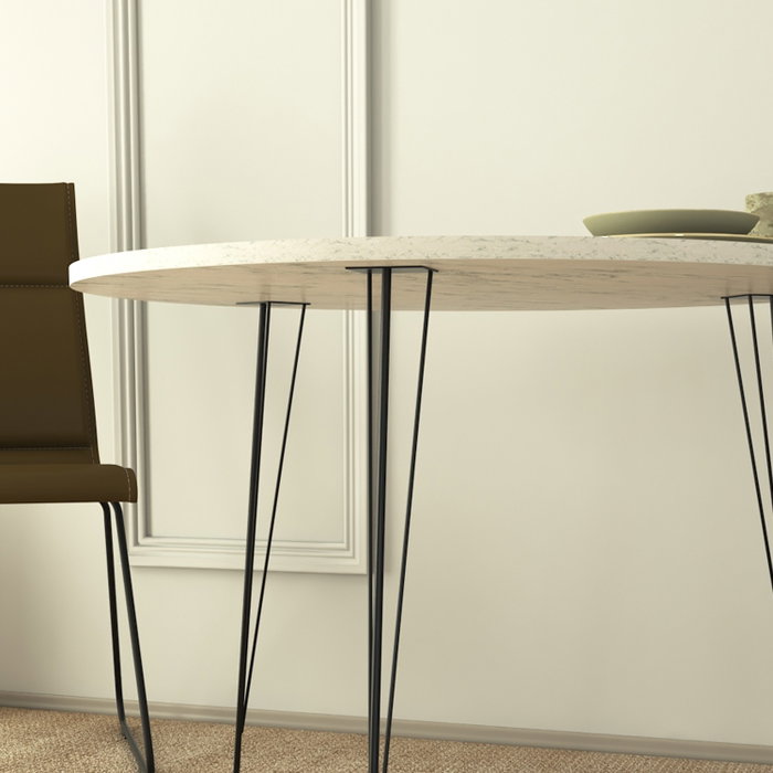 Hanah Home Sandalf - Marmo Blanco y Negro